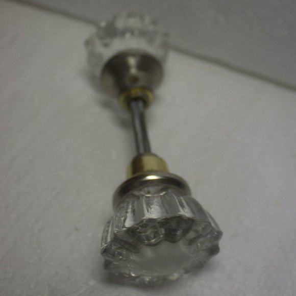 Twelve Point Crystal Door Knobs - Picture 2 of 7